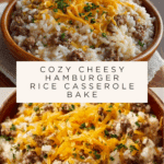 Cheesy Hamburger Rice Casserole Recipe