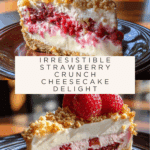 Berrylicious Strawberry Crunch Cheese Cake Recipe
