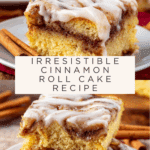Cinnamon Roll Cake Recipe