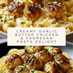 Chicken Bites with Creamy Parmesan Pasta Recipe