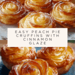 Peach Pie Cruffins Recipe