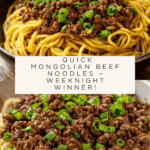 Mongolian Beef And Noodle Recipe