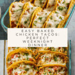 Baked Chicken Tacos Recipe