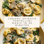 Creamy Tortellini With Spinach Recipe