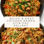 Quick & Tasty Chicken Ramen Stir Fry Recipe