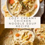 Creamy Chicken Noodle Soup Recipe