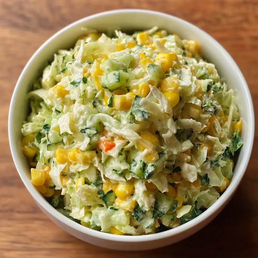Spicy Jalapeno Corn Coleslaw Recipe - Recipe Image