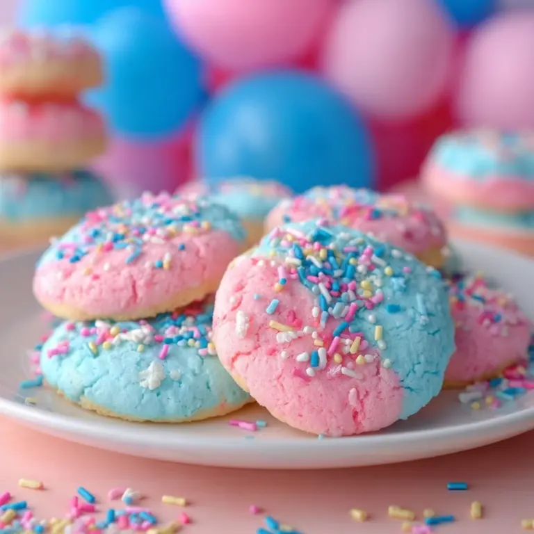 Delicious Cotton Candy Cookies Recipe
