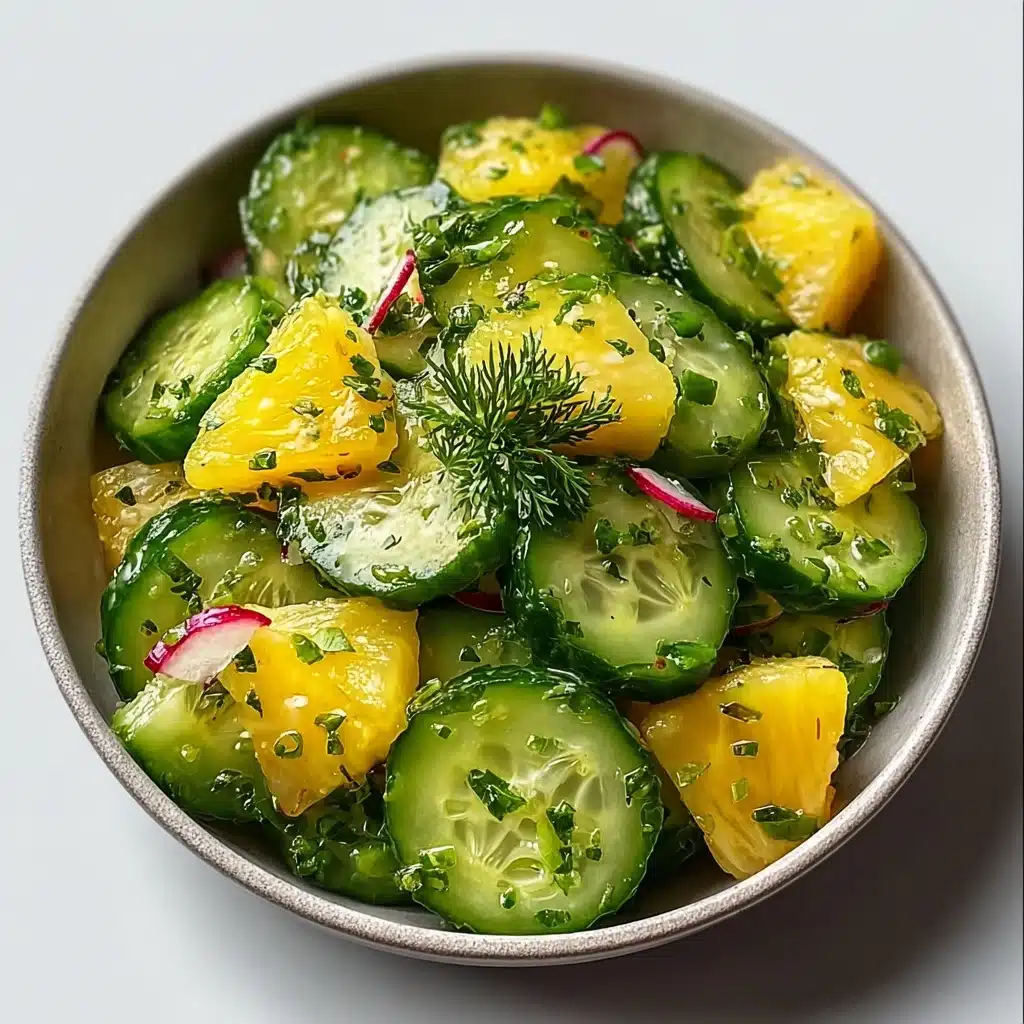 Pineapple Cucumber Salad Recipe