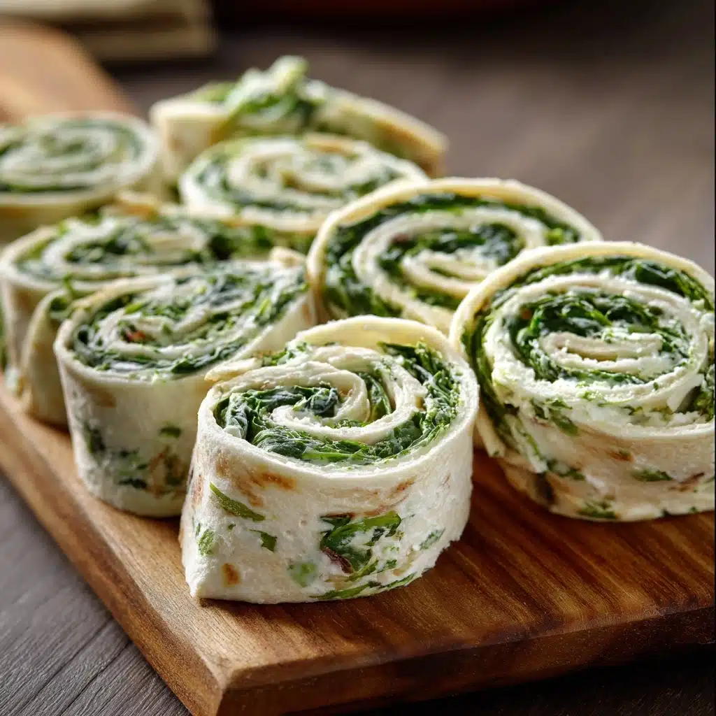 Creamy Spinach Roll Ups Recipe! Recipe - Recipe Image