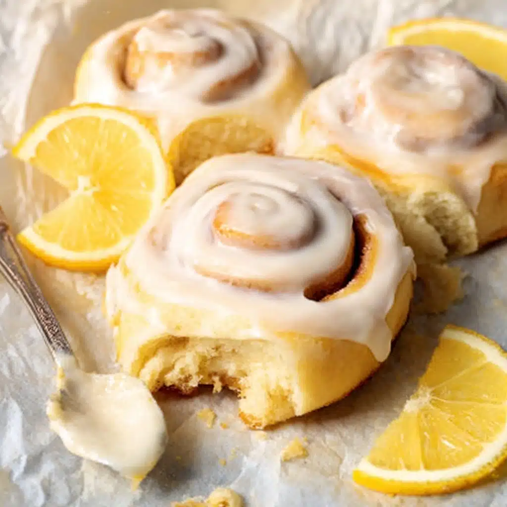 Lemon Rolls Recipe - Recipe Image