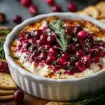 Baked Cranberry Cream Cheese Dip Recipe