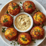 Reuben Balls with Spicy Thousand Island Dipping Sauce Recipe