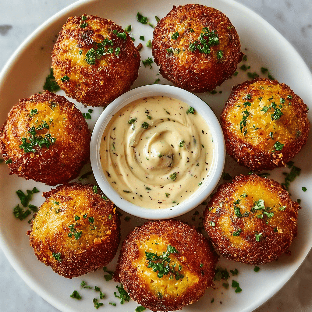 Reuben Balls with Spicy Thousand Island Dipping Sauce Recipe