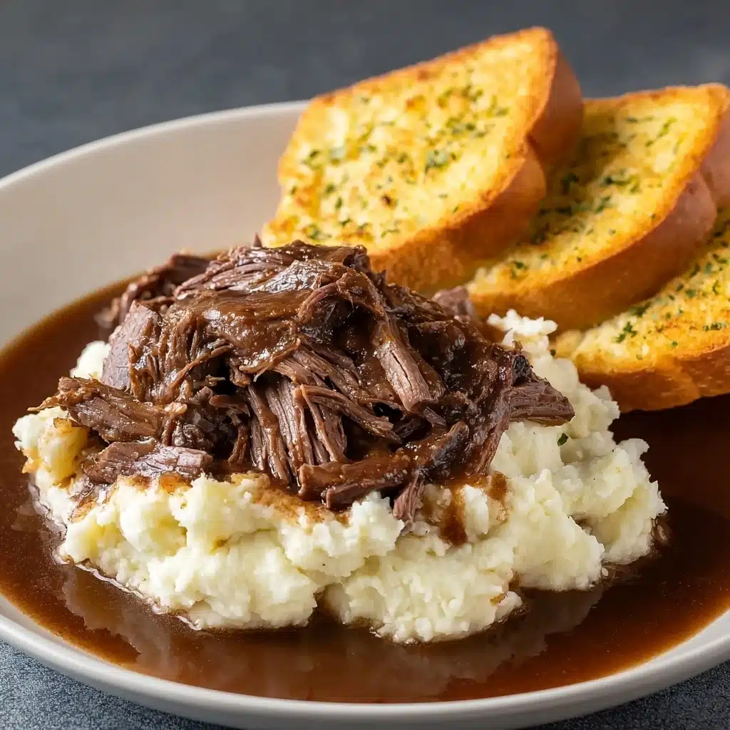 Slow Cooker Beef Manhattan Recipe - Recipe Image