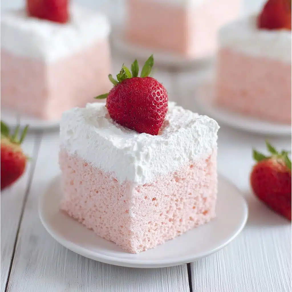 strawberry cloud cake Recipe