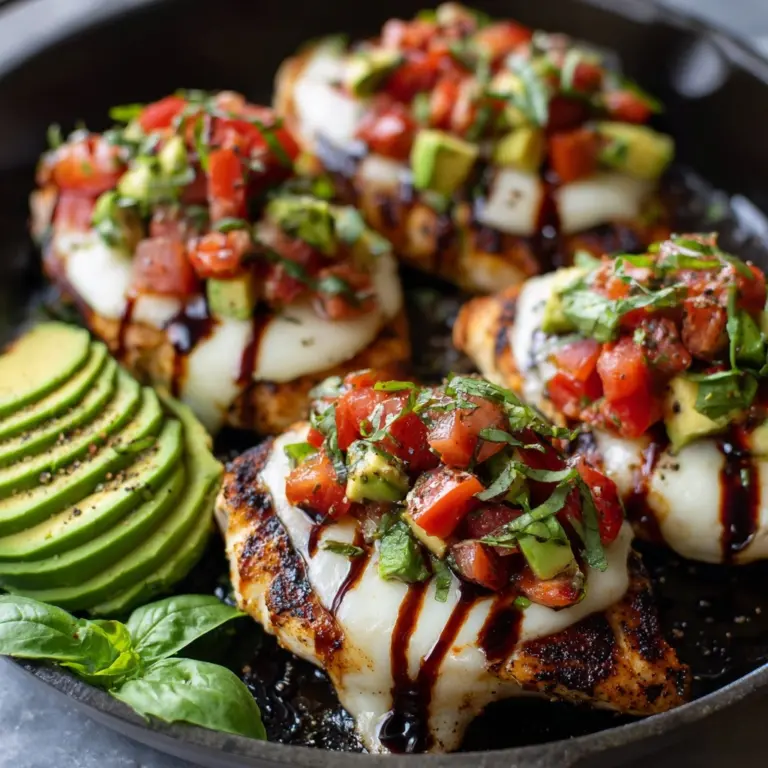 Grilled California Avocado Chicken Recipe