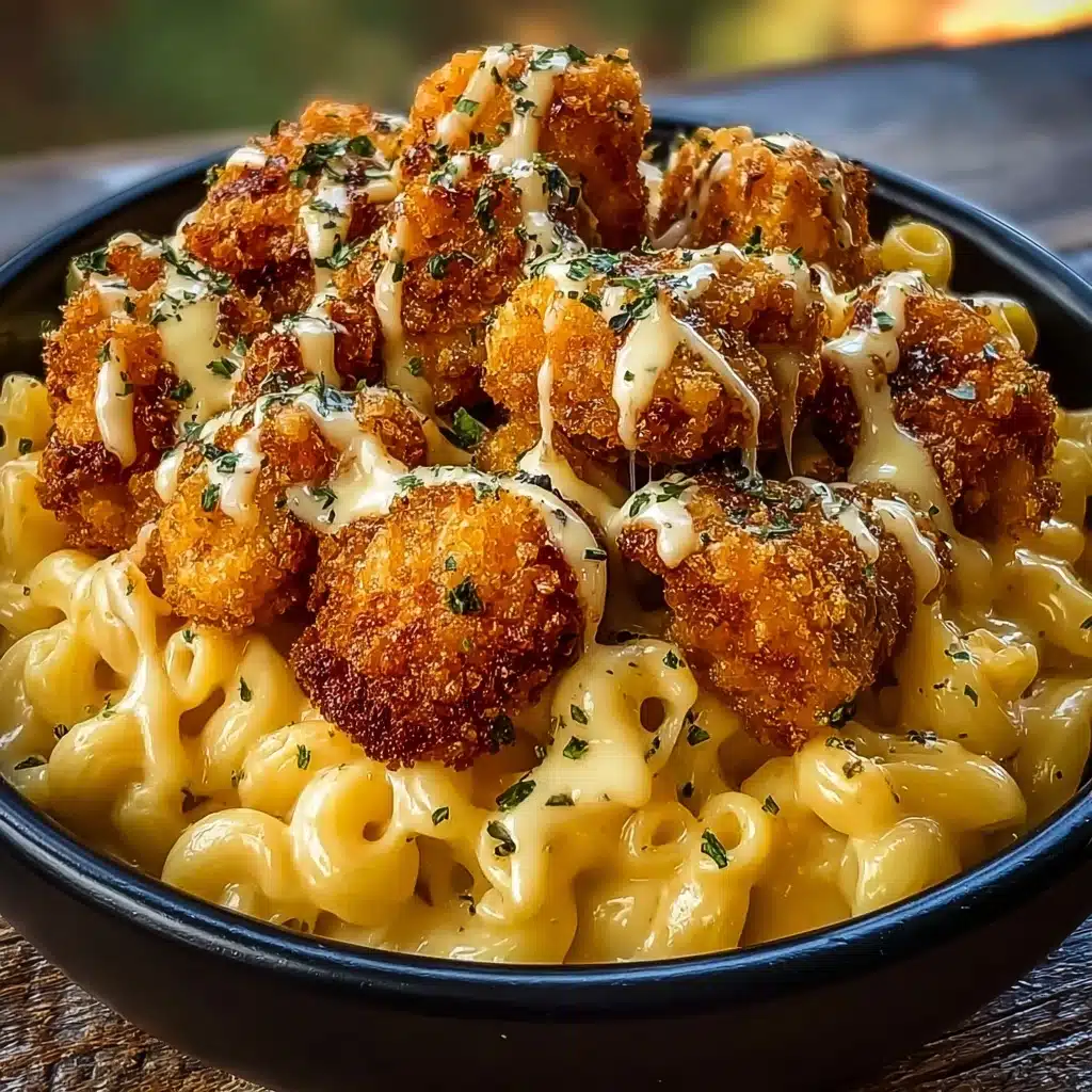 Mix cooked macaroni into the cheese sauce Recipe - Recipe Image