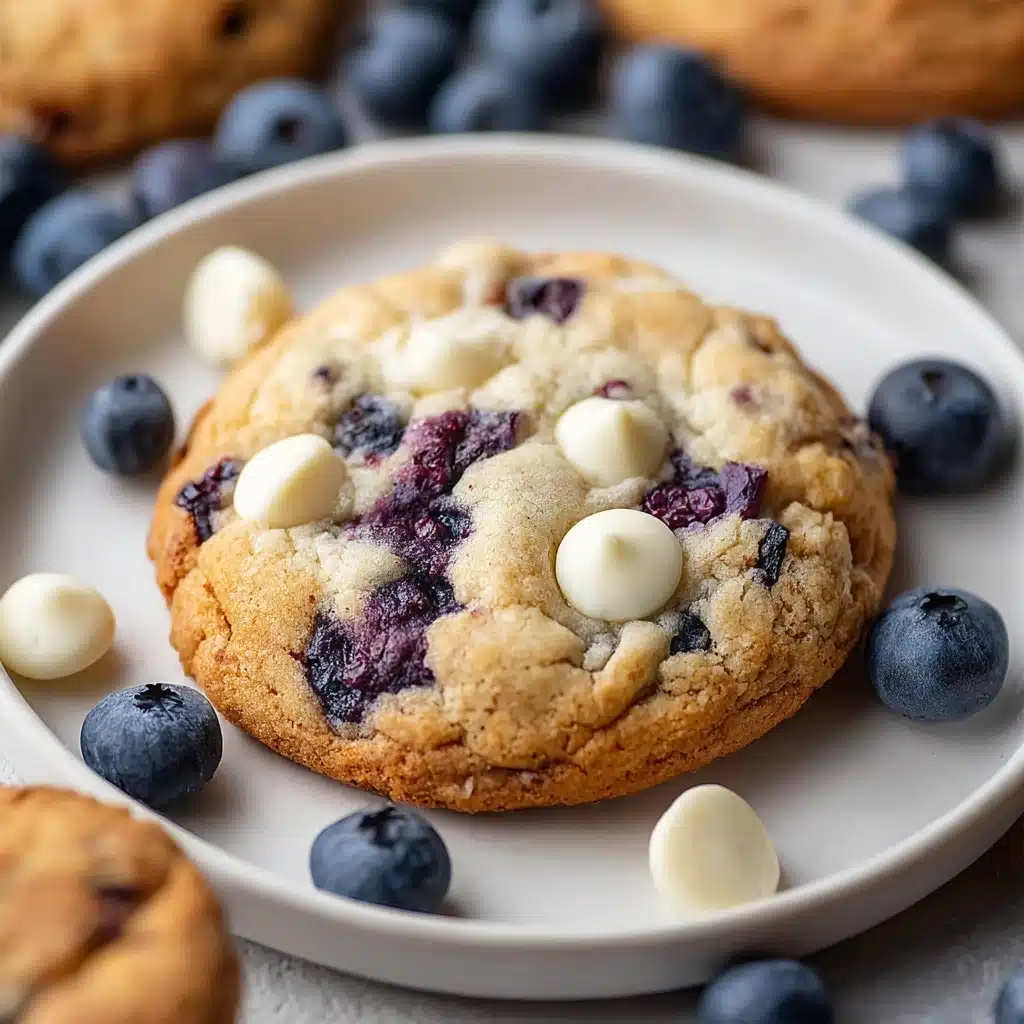 Blueberry White Chocolate Chip Cookies Recipe - Recipe Image