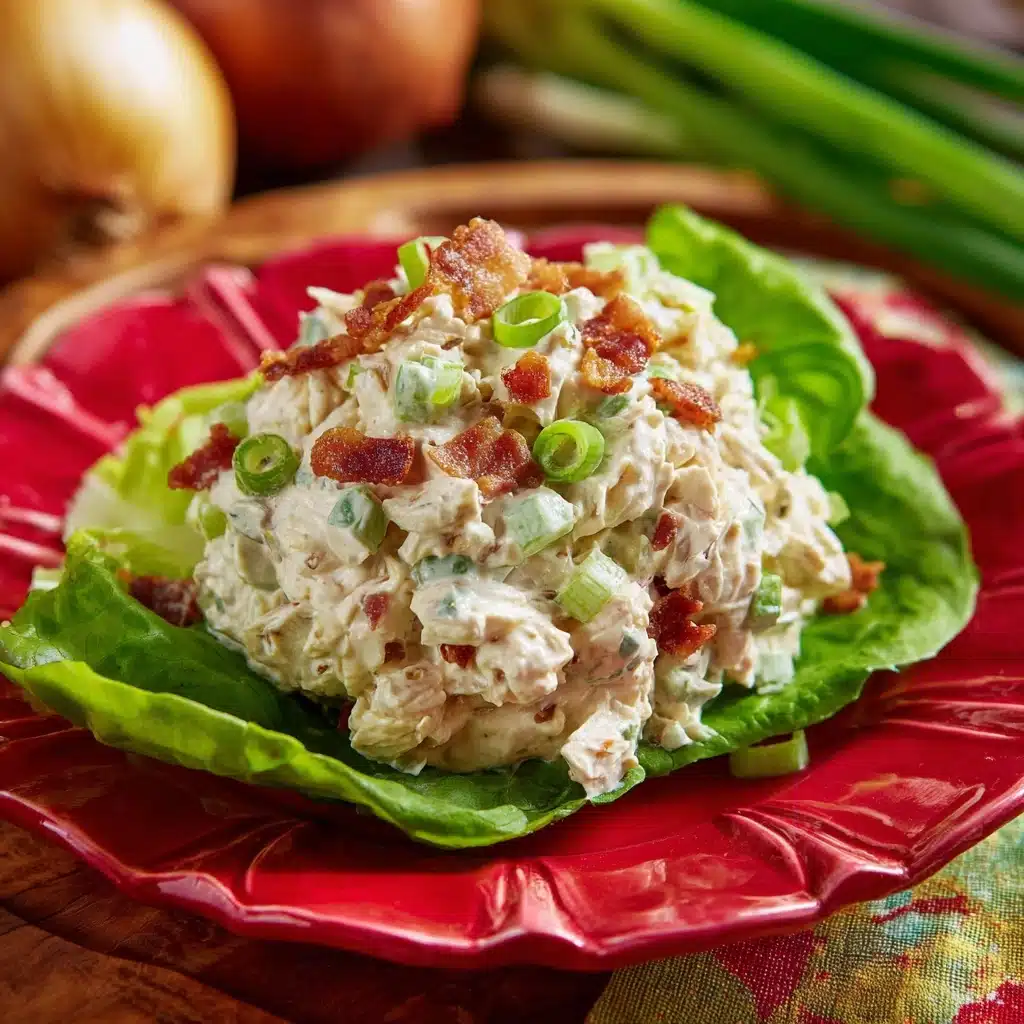 Famous LOADED Chicken Salad Recipe - Recipe Image