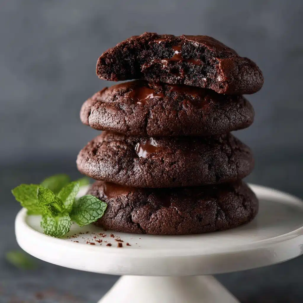DARK CHOCOLATE BROWN SUGAR COOKIES Recipe