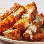 Seasoned Baked Potato Wedges Recipe