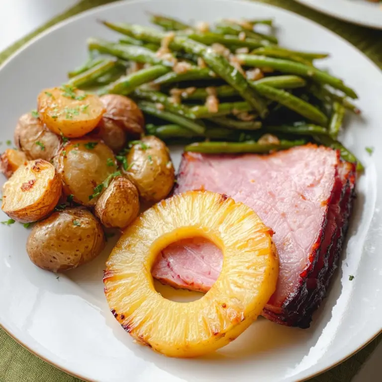 Easy Easter Dinner on a Sheet Pan Recipe