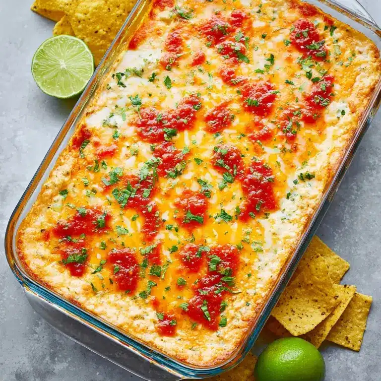 Cheesy Baked Mexican Street Corn Dip Recipe