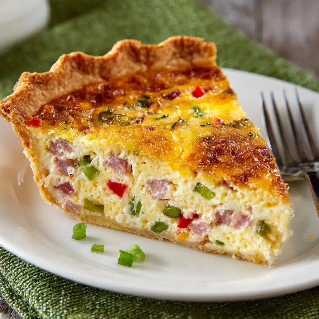 Western Omelet Quiche Recipe - Recipe Image