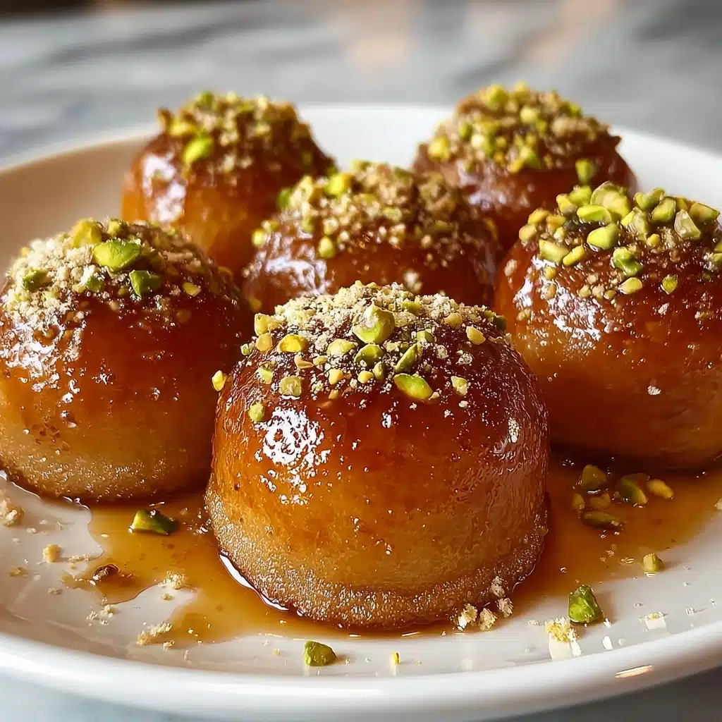 Ricotta pistachio honey bites Recipe