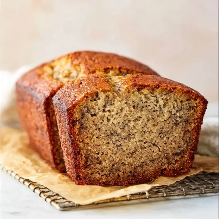 Moist Banana Bread Recipe