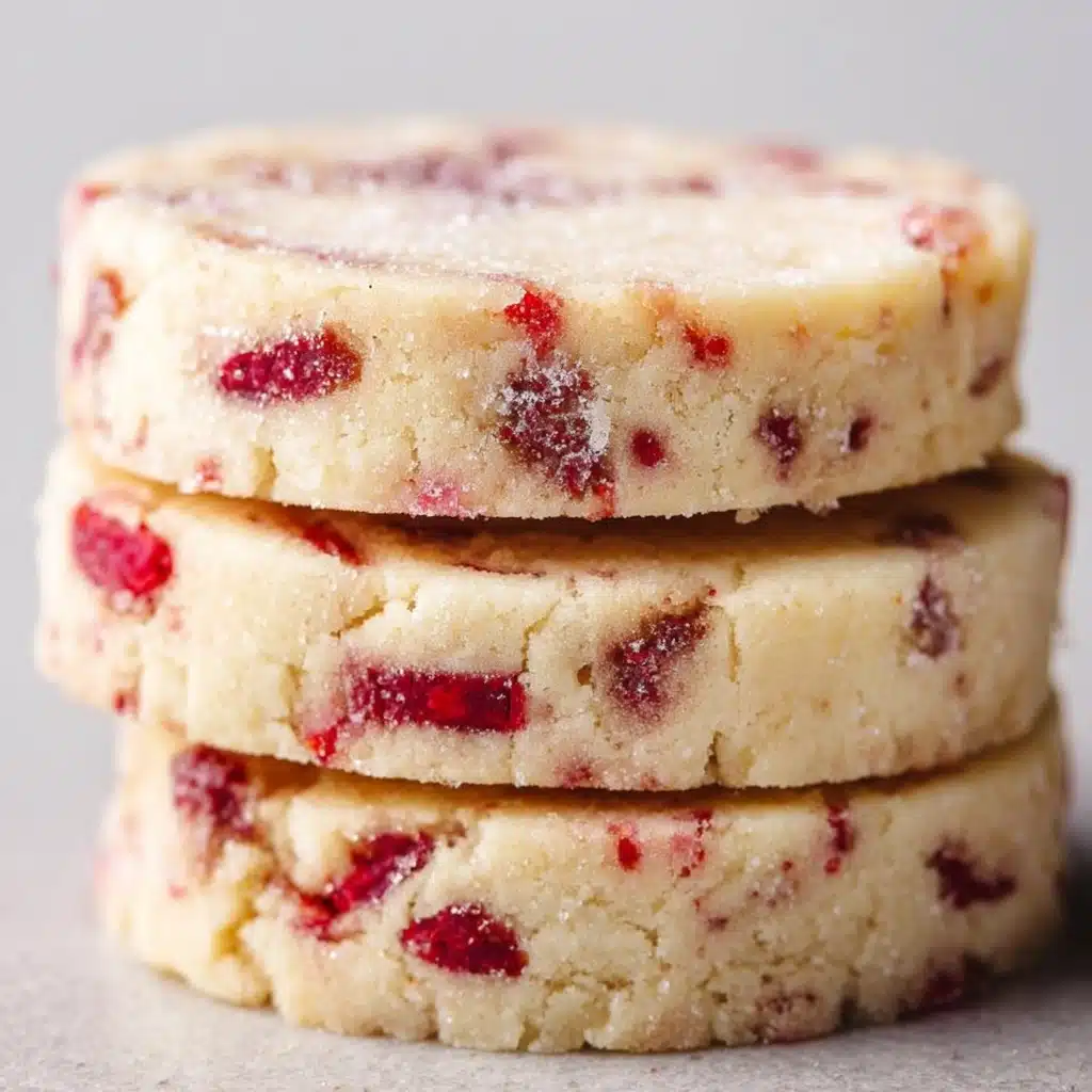 Cranberry Orange Shortbread CookiesIngredients Recipe - Recipe Image