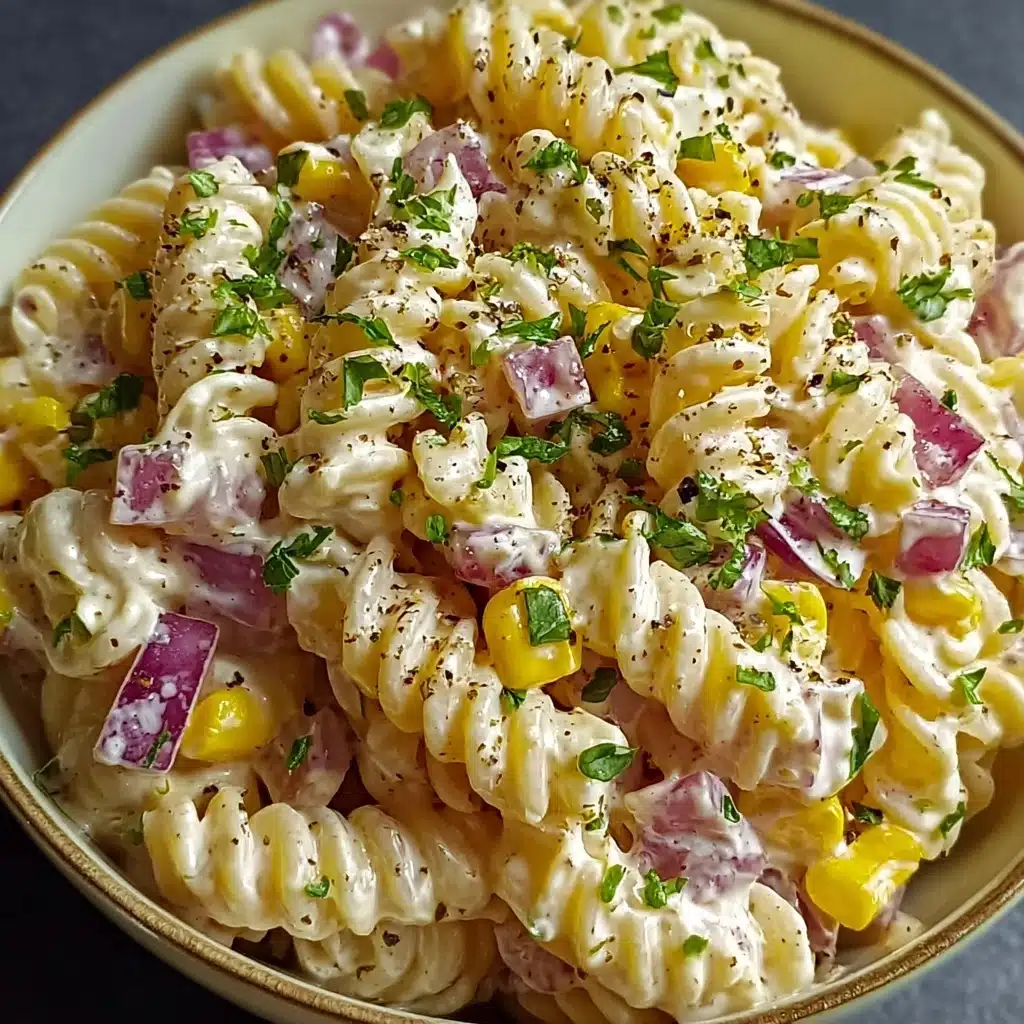 Street Corn Pasta Salad Recipe