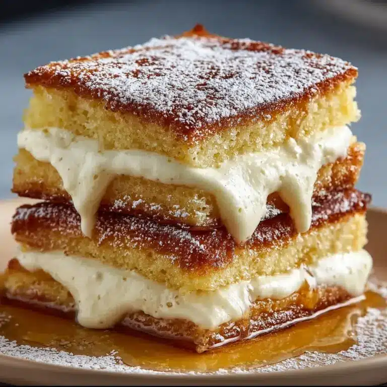 Churro Stuffed French Toast with Cinnamon Sugar Recipe