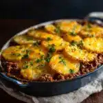 Cheesy Ground Beef and Potatoes Recipe