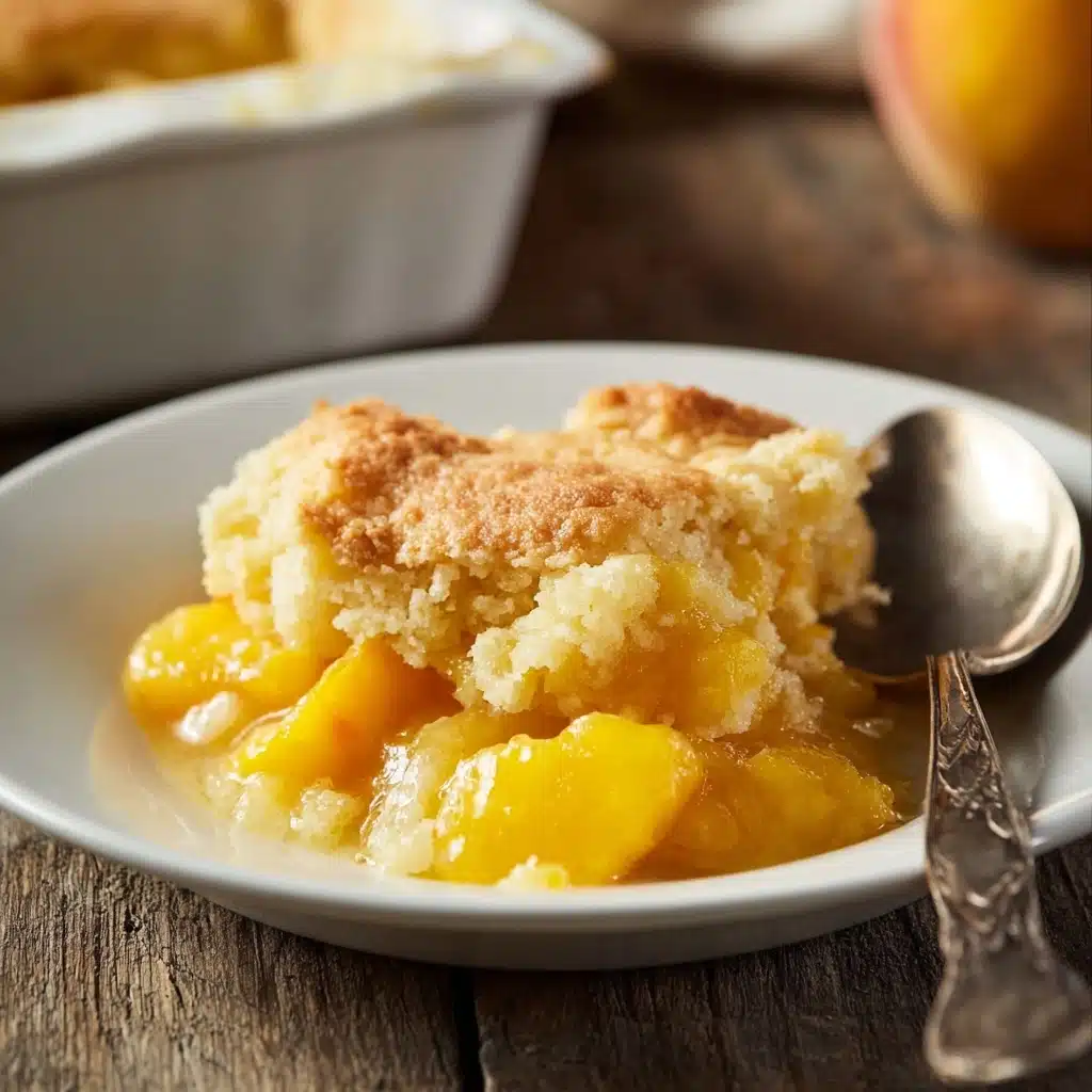 Easy Peach Cobbler Recipe - Recipe Image