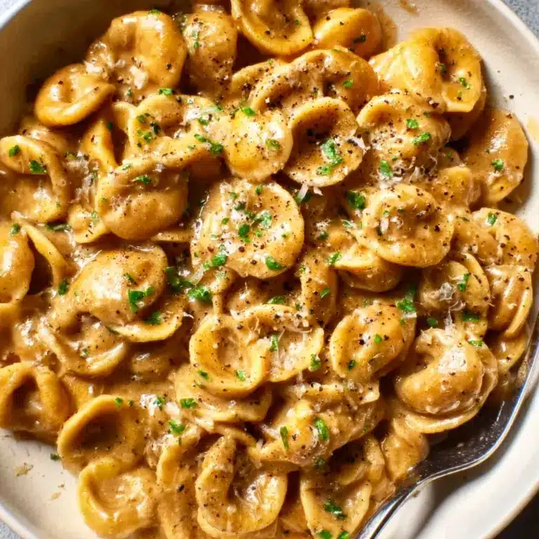 One Pot French Onion Pasta Recipe