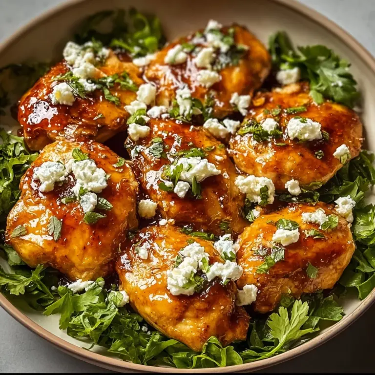 Hot Honey Feta Chicken Recipe