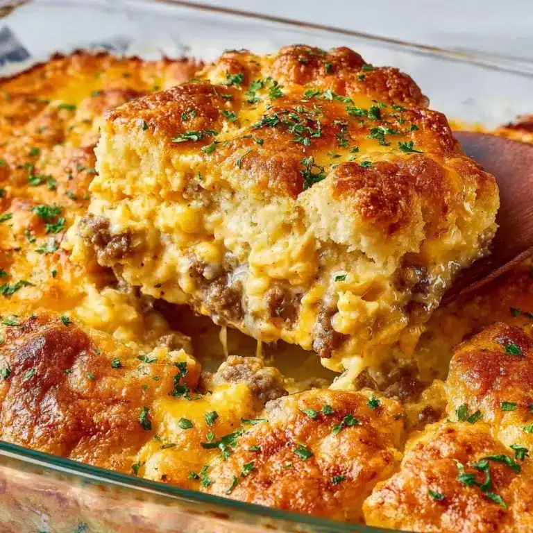 Cheddar Bay Ground Beef Cobbler Recipe