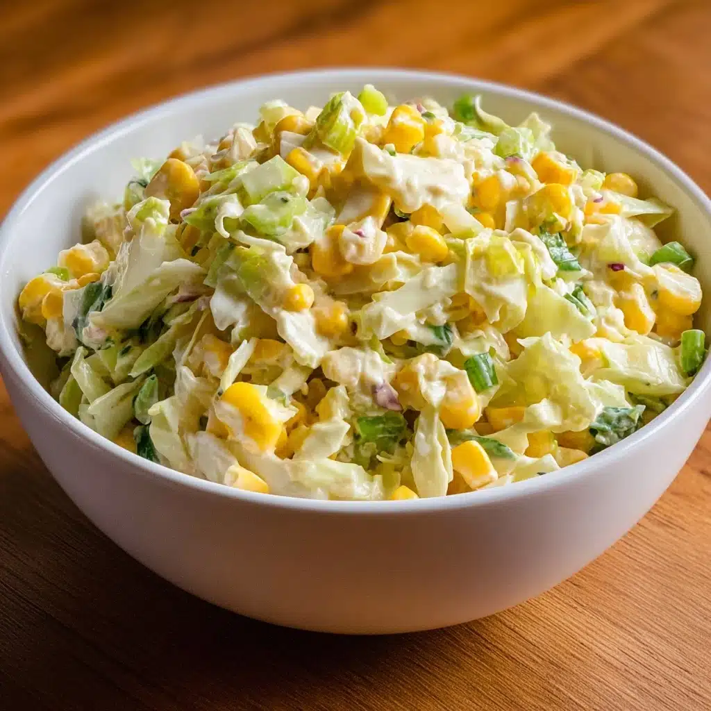 Spicy Jalapeno Corn Coleslaw Recipe