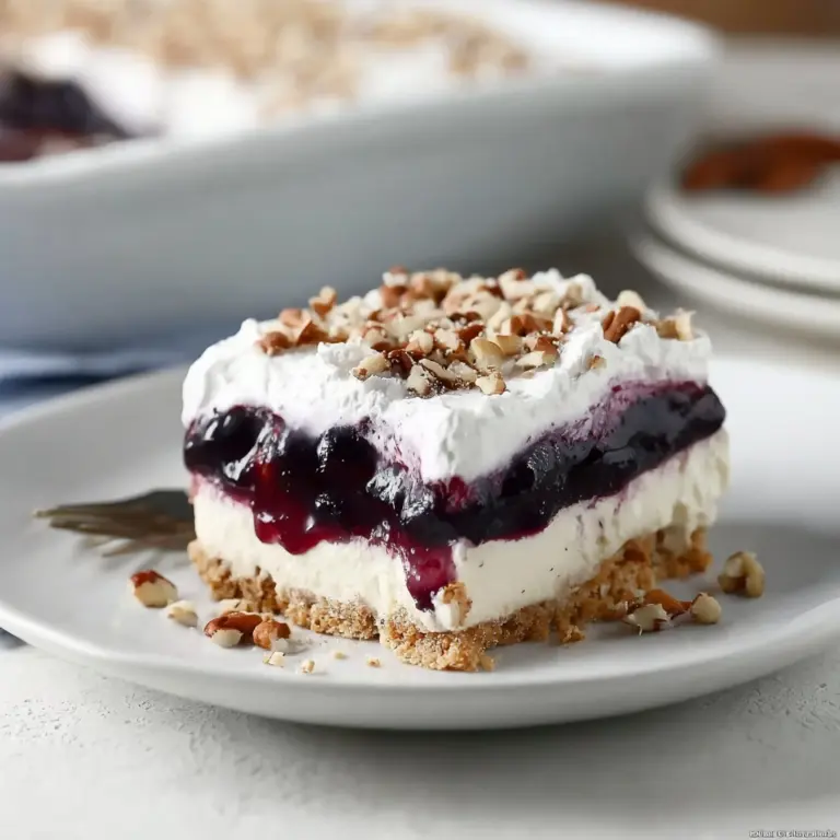 Blueberry Delight Recipe
