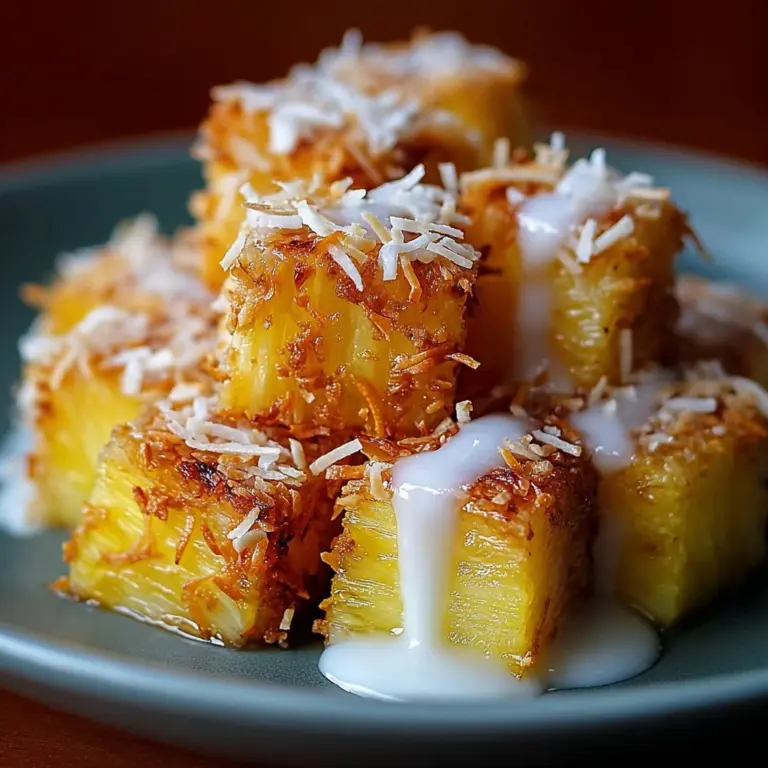 Coconut Pineapple Bites Recipe