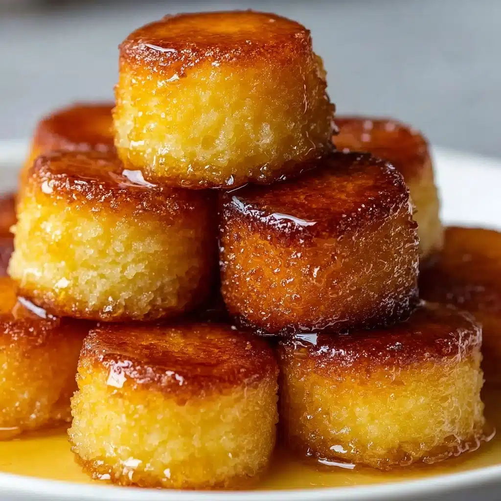 Honey Butter Cornbread Poppers Recipe - Recipe Image