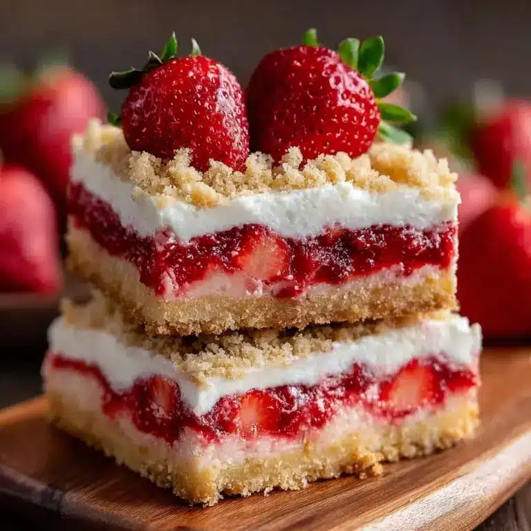 Strawberry Shortcake Bars Recipe