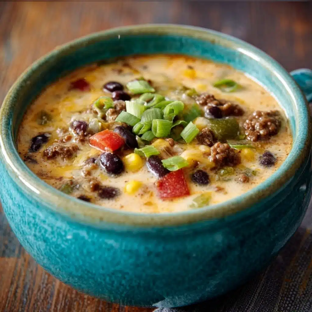 Slow Cooker Nacho Soup Recipe - Recipe Image