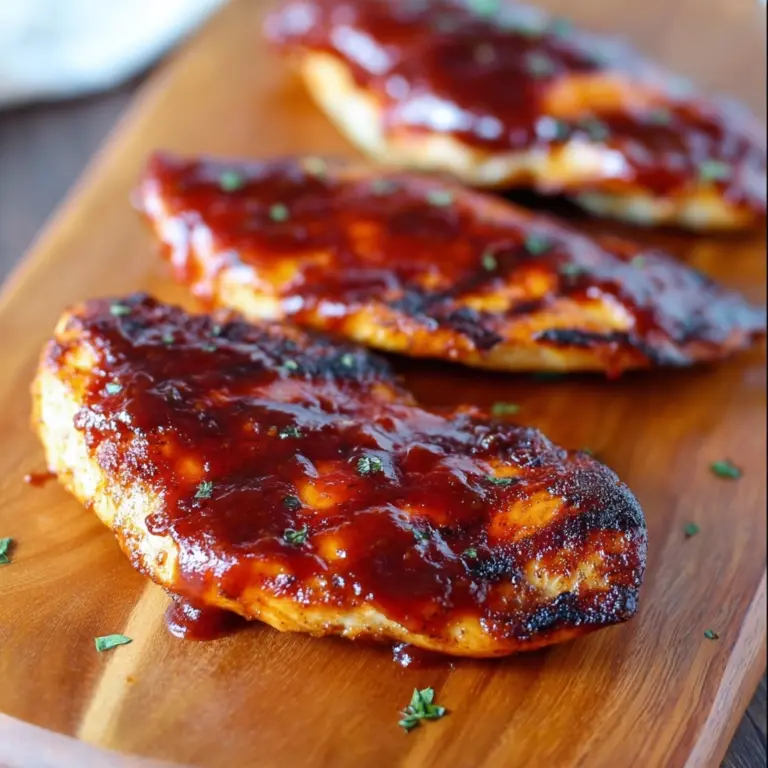 Air Fryer BBQ Chicken Breast (20 Mins) Recipe