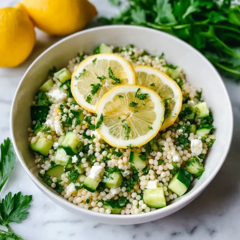 Flavorful Cucumber Couscous Salad Recipe