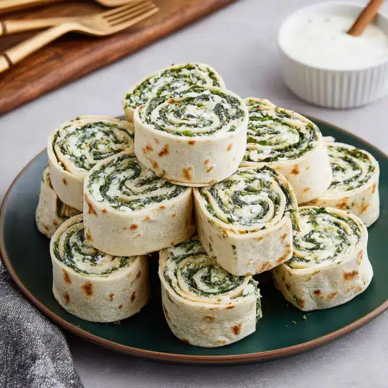 Creamy Spinach Roll Ups Recipe! Recipe