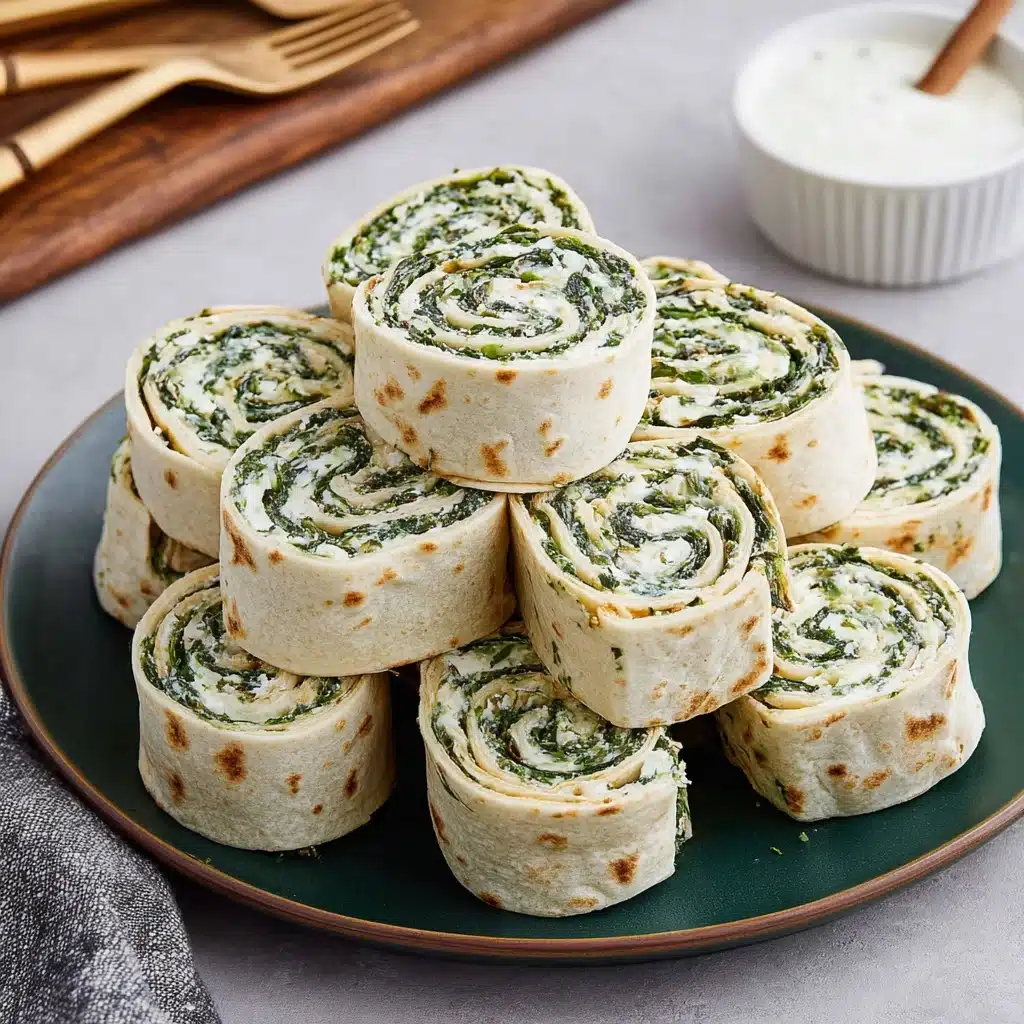 Creamy Spinach Roll Ups Recipe! Recipe