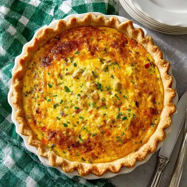 Western Omelet Quiche Recipe